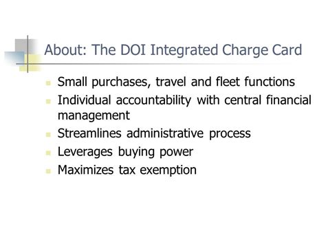 doi certificates smart card|doi government charge card.